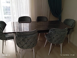 Çift papel sandalye glocks maks masa