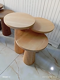 Mantar  kütük sehba ceviz üçlü