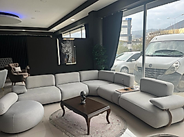 Paris köşe takımı müzik ses sistemli