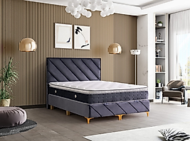 Safir model 150x200 baza başlık ultra lüks yatak