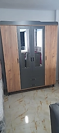 4 kapı elbise dolabı