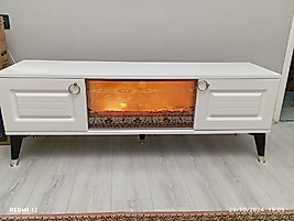 Şömineli tv ünitesi 160cm