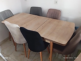 Mdf masa sandalye takımı